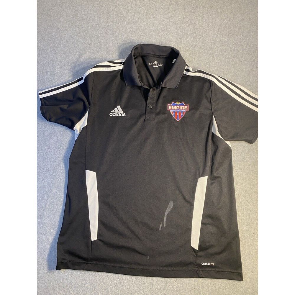 ADIDAS MEN'S CLIMA-COOL GOLF SHIRT SIZE‎ LARGE GOLFING